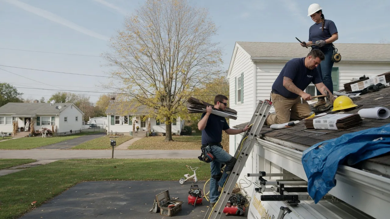 Local Roofing Contractors in Lerna, IL near me